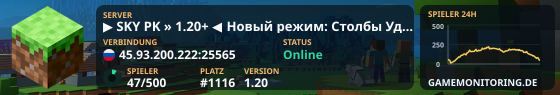 ▶ SKY PK » 1.20+ ◀ Новый режим: ПВП-Цивилизация!