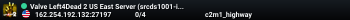 Valve Left4Dead 2 US East Server (srcds1001-iad1.121.183)