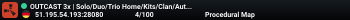 [EU] OUTCAST 2x [Max3] QoL/Kits/Home/LootTables/Large