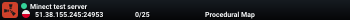 Minect test server