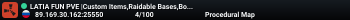 LATIA FUN PVE |Custom Items,Raidable Bases,Boss,Events|
