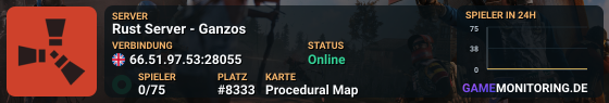 Rust Server - Ganzos