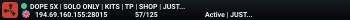 DOPE 5X | SOLO ONLY | KITS | TP | SHOP | JUST WIPED | EU