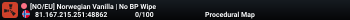 [NO/EU] Norwegian Vanilla | No BP Wipe
