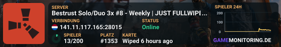 Bestrust Solo/Duo 3x #8 - Weekly | JUST FULLWIPED 04.06 06/04
