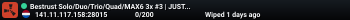 Bestrust Solo/Duo/Trio/Quad/MAX6 3x #3 | JUST FULLWIPED 04.06 0