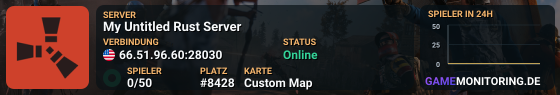 My Untitled Rust Server