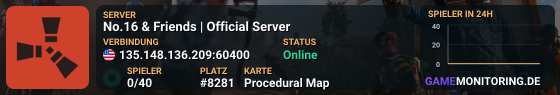 No.16 & Friends | Official Server