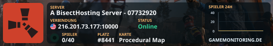 A BisectHosting Server - 07732920