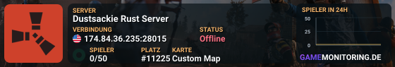 Dustsackie Rust Server