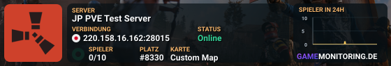 JP PVE Test Server