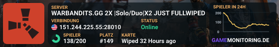 WARBANDITS.GG 2X |Solo/Duo|X2 JUST FULLWIPED