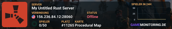 My Untitled Rust Server