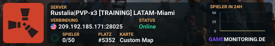 Rustalia|PVP-x3 [TRAINING] LATAM-Miami