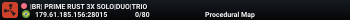 BR PRIME RUST 3X MAX TRIO