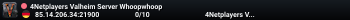 4Netplayers Valheim Server Whoopwhoop