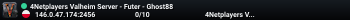 4Netplayers Valheim Server - Futer - Ghost88