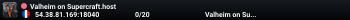 Valheim on Supercraft.host