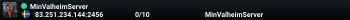 MinValheimServer