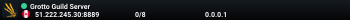 Grotto Guild Server