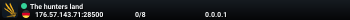The hunters land