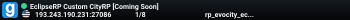 EclipseRP Custom CityRP [Coming Soon]
