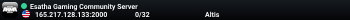 Esatha Gaming Community Server