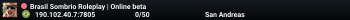 Brasil Sombrio Roleplay | Online beta