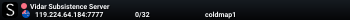 Vidar Subsistence Server