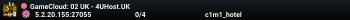 GameCloud: 02 UK  - 4UHost.UK