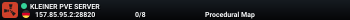 KLEINER PVE SERVER