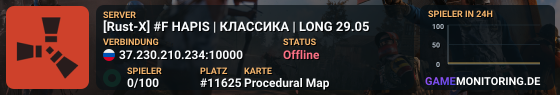 [Rust-X] #F HAPIS | КЛАССИКА | LONG 29.05