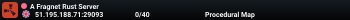 A Fragnet Rust Server