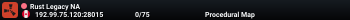 Rust Legacy NA | NO BPS | 5X | Solo/Duo/Trio/Quad | Kits | TP |