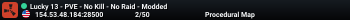 Lucky 13 - PVE - No Kill - No Raid - Modded