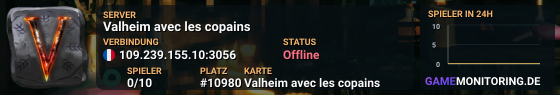 Valheim avec les copains