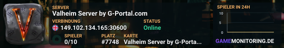 Valheim Server by G-Portal.com