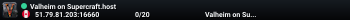 Valheim on Supercraft.host