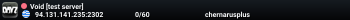 Void [test server]