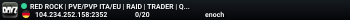 RED ROCK | PVE/PVP ITA/EU | RAID | TRADER | QUEST | EVENTI