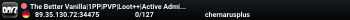 The Better Vanilla|1PP|PVP|Loot++|Active Admins#JustWiped/7/6