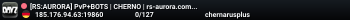[RS:AURORA] PvP+BOTS | CHERNO | rs-aurora.com #3 [RU/EN]