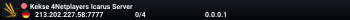 Kekse 4Netplayers Icarus Server