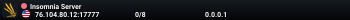 Insomnia Server