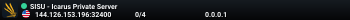SISU - Icarus Private Server