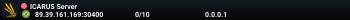ICARUS Server