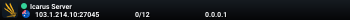 Icarus Server