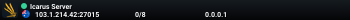 Icarus Server