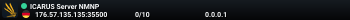 ICARUS Server NMNP
