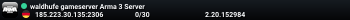 waldhufe gameserver Arma 3 Server